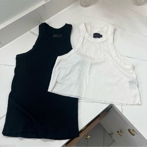 WSLY rivington ribbed tank tops